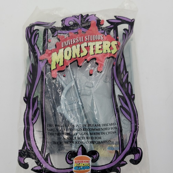 VTG Burger King Universal Studios Monster Kids Toys Set Of 4 1997 - Picture 4 of 9
